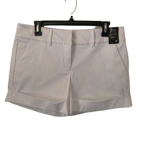 7th Avenue Design Studio New York & Company White New Short